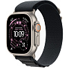 Apple Watch Ultra 3 49mm Natural Titanium Case Alpine Loop Black S AWUB3-13